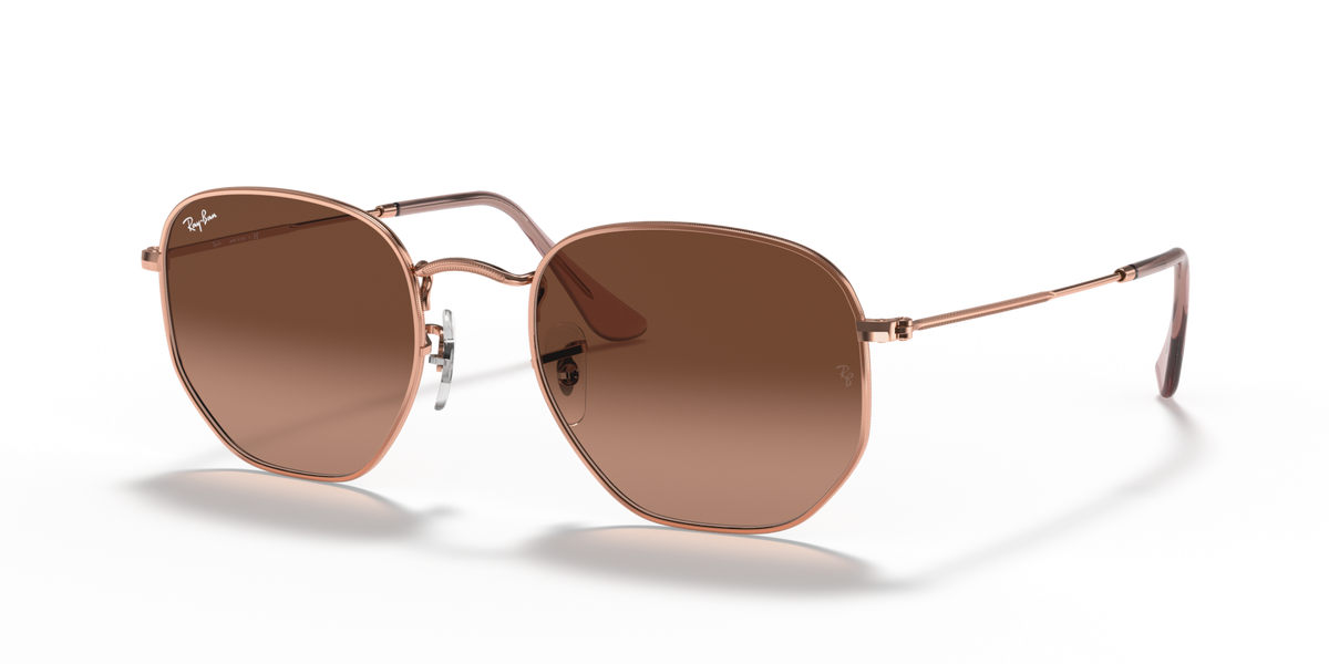 Ray-Ban Hexagonal RB3548 9069A5 48 Sunglasses