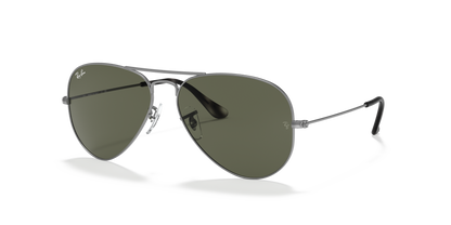 Ray-Ban Aviator Classic RB3025 919031 55 sunglasses, three-quarter view