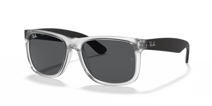 Ray-Ban Justin RB4165 651287 55 sunglasses, three-quarter view