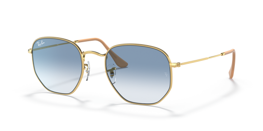 Ray-Ban Hexagonal RB3548 001/3F 51 Sunglasses