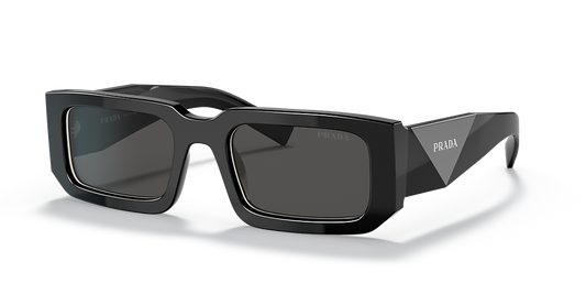 Prada PR 06YS 09Q-5S0 Black Talc Sunglasses