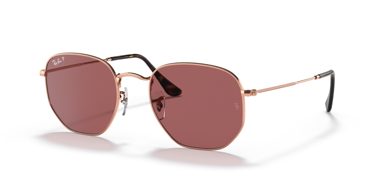 Ray-Ban Hexagonal RB3548 9202AF 51 Sunglasses