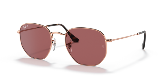 Ray-Ban Hexagonal RB3548 9202AF 51 Sunglasses