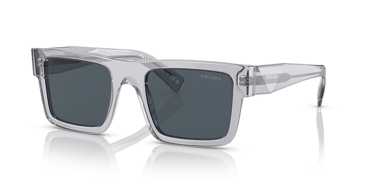 Prada Symbole PR 19WS U43-09T Grey Crystal Sunglasses