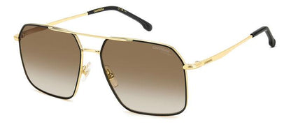 Carrera 333/S 2M2 Black Gold Sunglasses