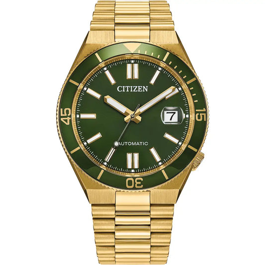 Citizen Tsuyosa Shore NJ0232-53X Green Dial Watch