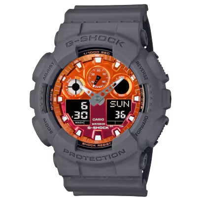 GSHOCK GA-100FL-8ADR
