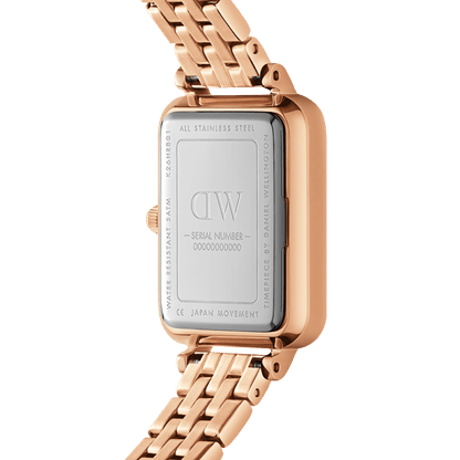 Daniel Wellington Quadro Lumine 5-Link Melrose White Mother of Pearl DW00100620