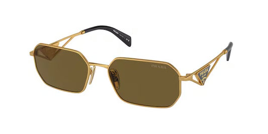 Prada PR A51S 15N-01T Matte Gold Women's Sunglasses