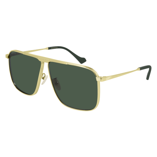 GUCCI GG0840 002 GOLD GOLD GREEN