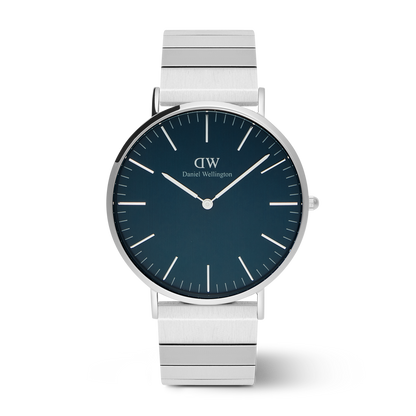 Daniel Wellington Classic Piano Link Arctic Silver DW00100776