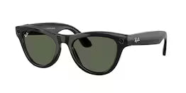 SKYLER META RAYBAN SHINY BLACK 601/71 52