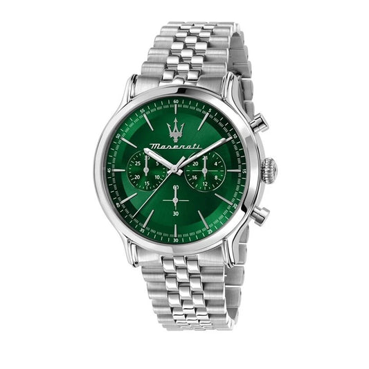 Maserati Epoca R8873618033 Green Chronograph Stainless Steel Men's Watch