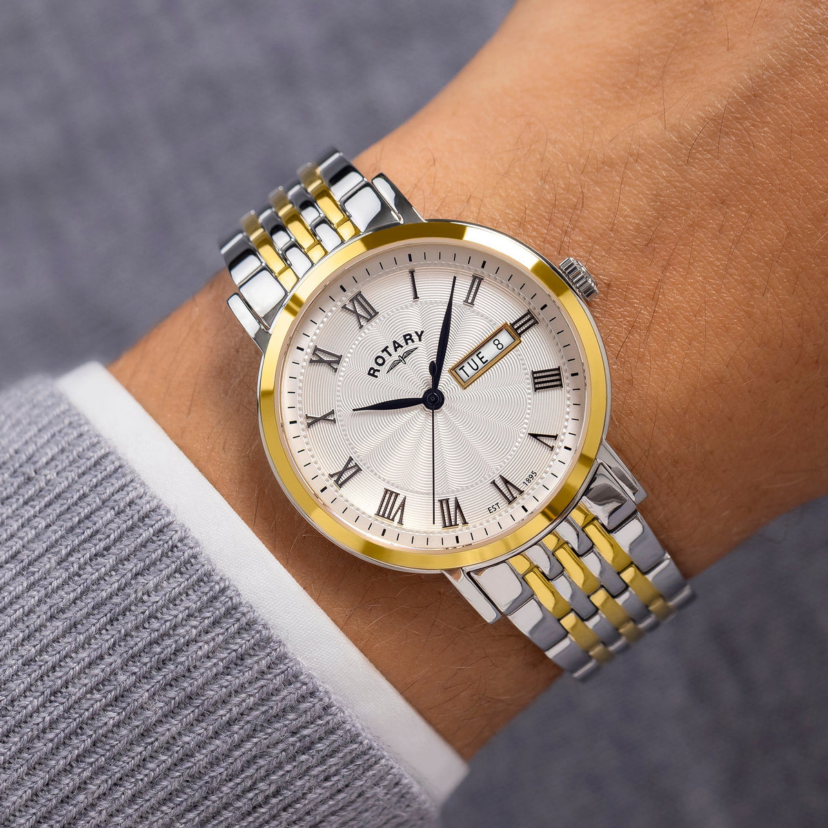 Rotary Heritage GB05421/01 worn on the wrist