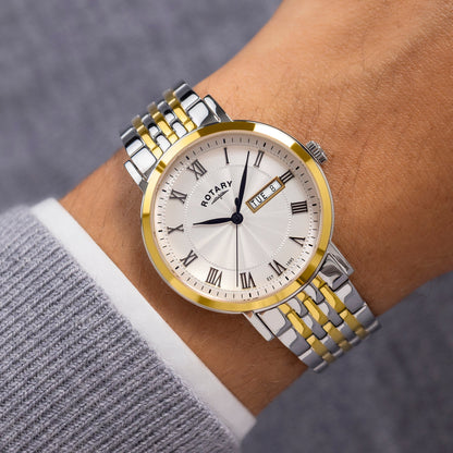 Rotary Heritage GB05421/01 worn on the wrist