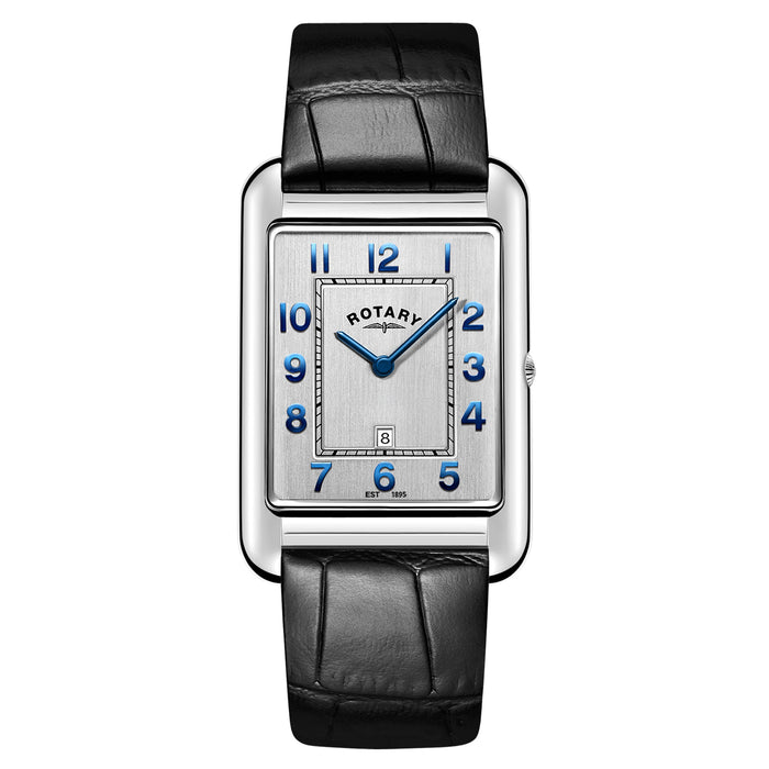 Rotary Heritage Astoria GS05280/70 Blue Rectangular Men's Watch