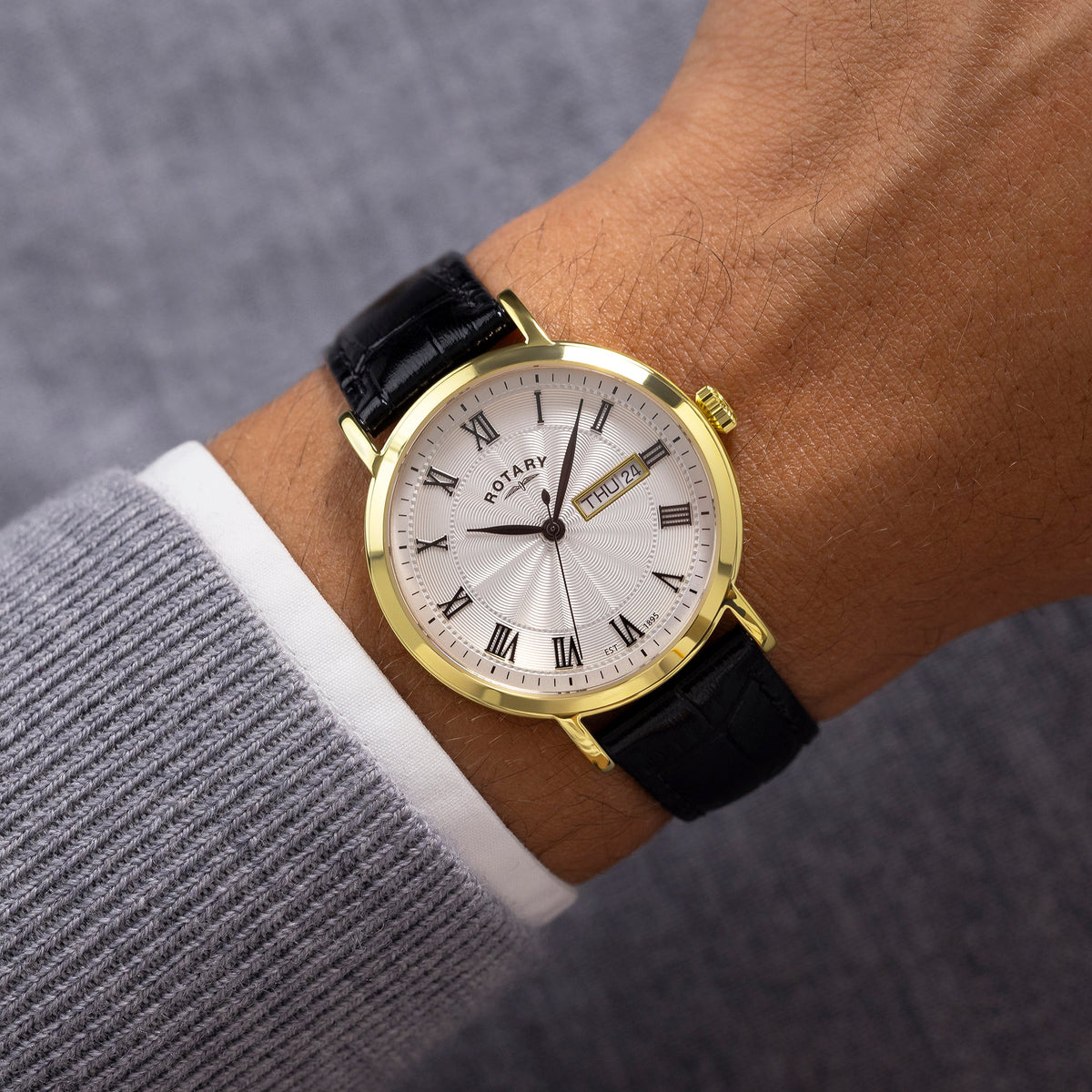 Rotary Heritage GS05423/01 worn on the wrist