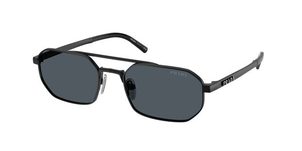 Prada PR D53S 7AB-70B Satin Black Mens Sunglasses
