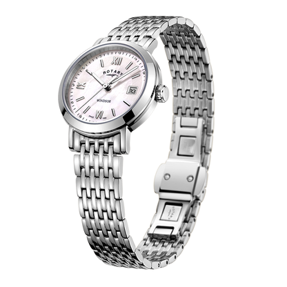 Rotary LB05300/39 pink mother of pearl dial