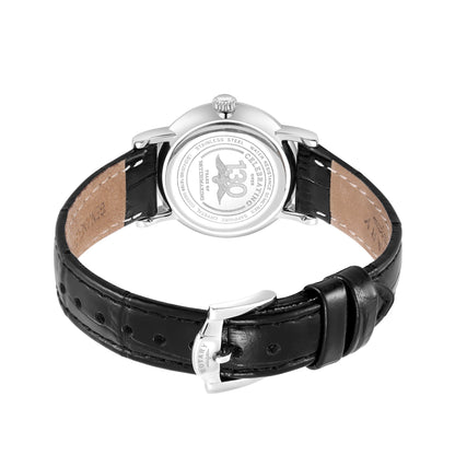 Rotary LS05420/68 black leather strap