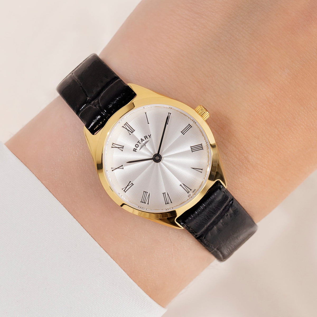 Rotary Ultra Slim LS08013/01 worn on the wrist
