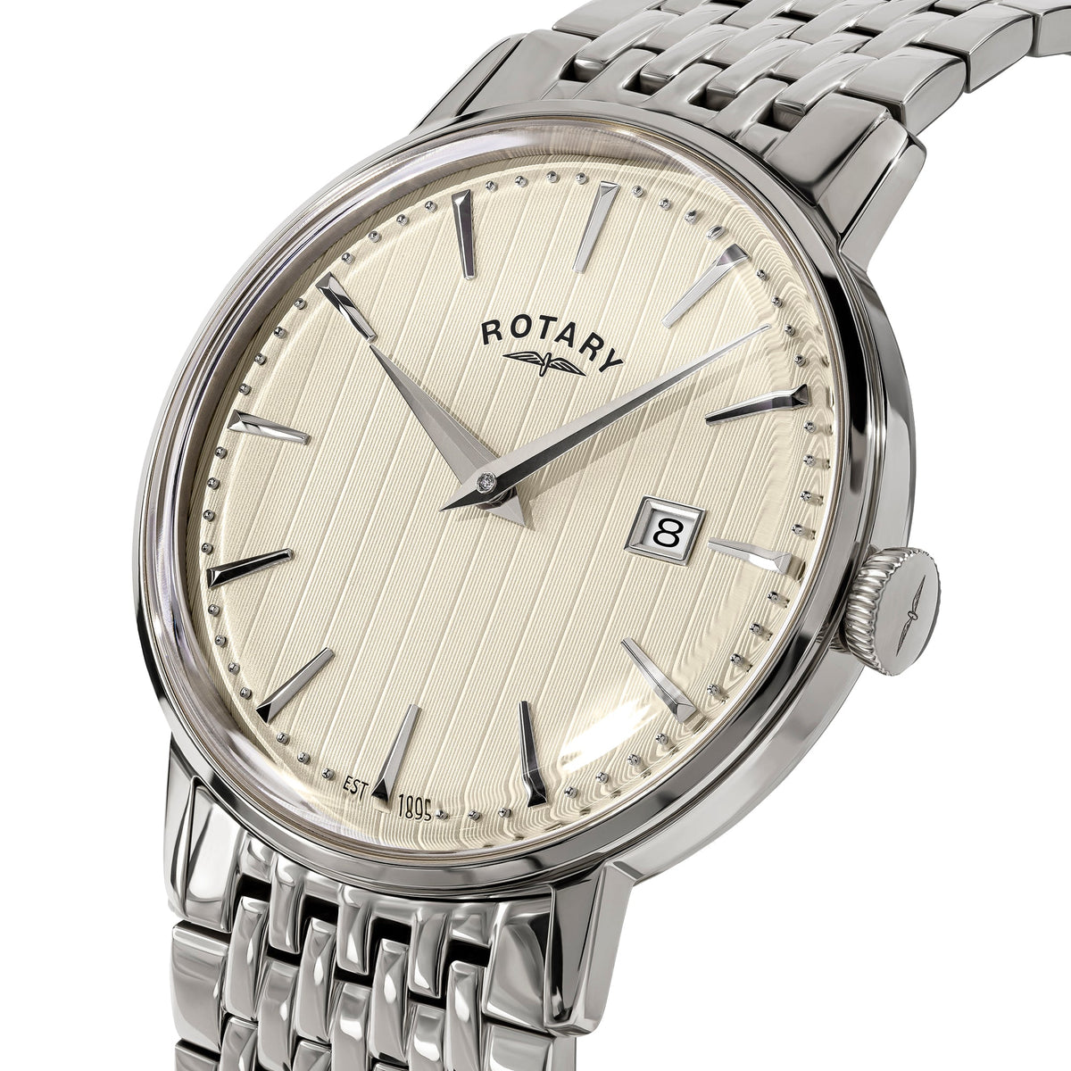 Rotary RGB10049/31 cream slatted dial
