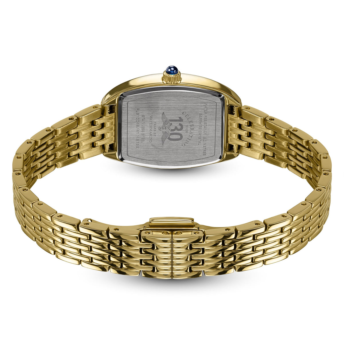 Rotary RLB10042/41 gold seven-link bracelet
