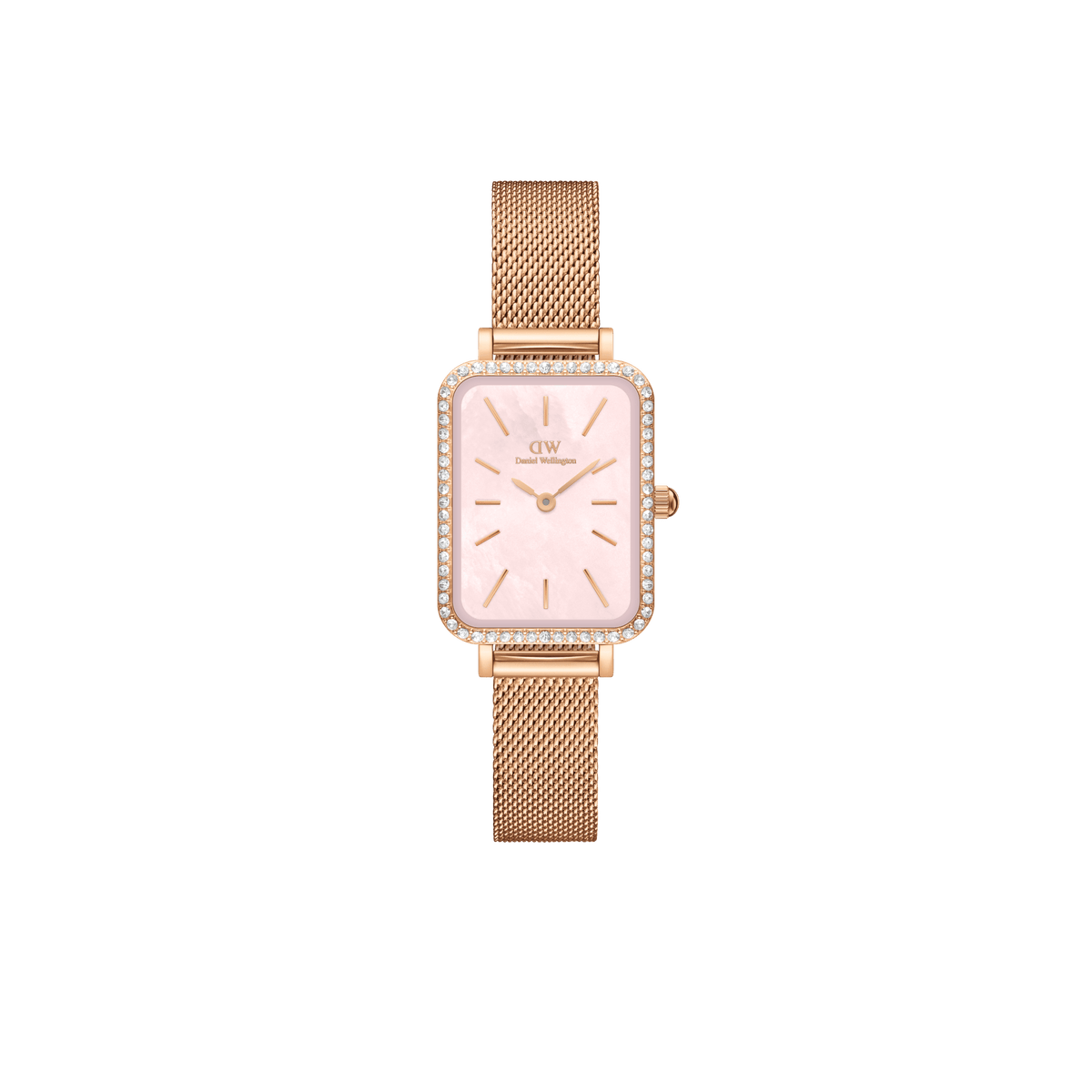 Daniel Wellington Quadro Lumine Bezel Melrose Pink Mother of Pearl DW00100669