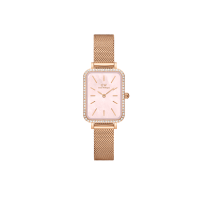 Daniel Wellington Quadro Lumine Bezel Melrose Pink Mother of Pearl DW00100669