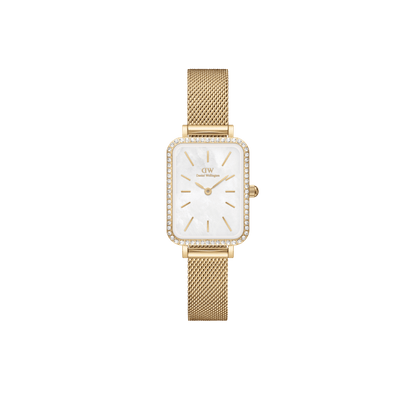Daniel Wellington Quadro Lumine Bezel Evergold Mother of Pearl DW00100668