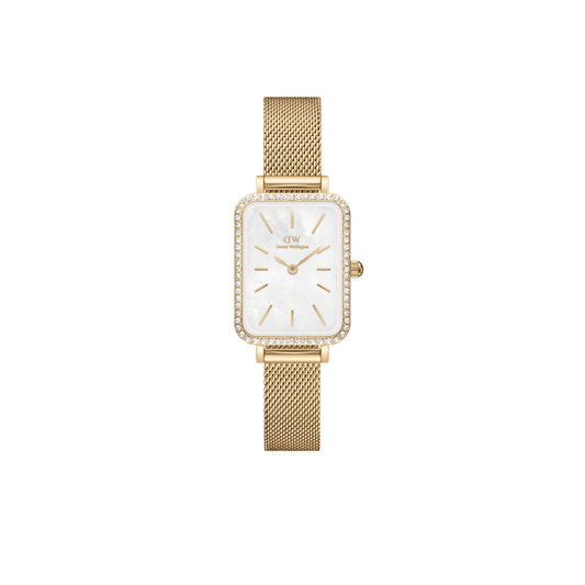 Daniel Wellington Quadro Lumine Bezel Evergold Mother of Pearl DW00100668