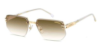 Carrera 1070/S 900 crystal gold sunglasses with brown photochromic lenses