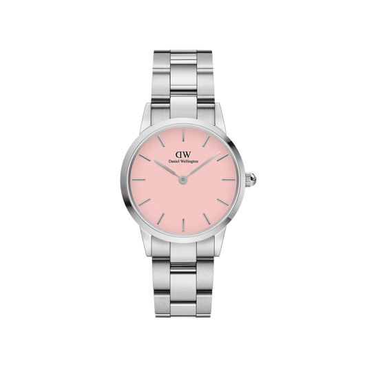 Daniel Wellington Iconic Link Blush Pink Silver DW00100534