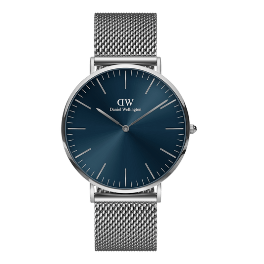 Daniel Wellington Classic Mesh Arctic Silver DW00100628