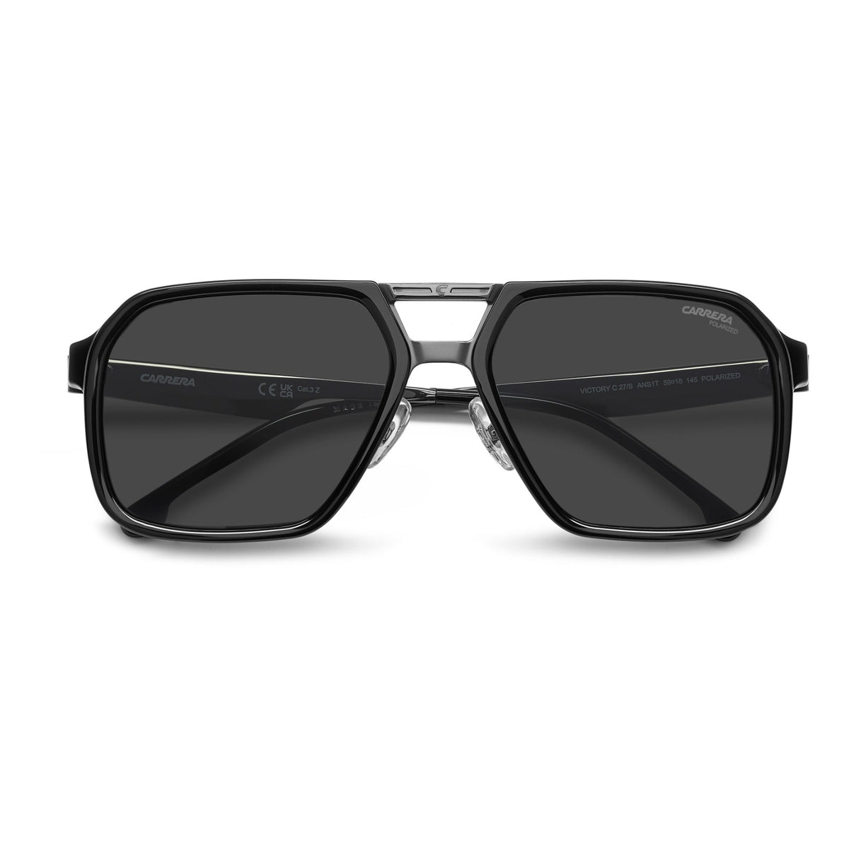 Carrera Victory C 27/S ANS Black Dark Ruthenium Polarised Sunglasses