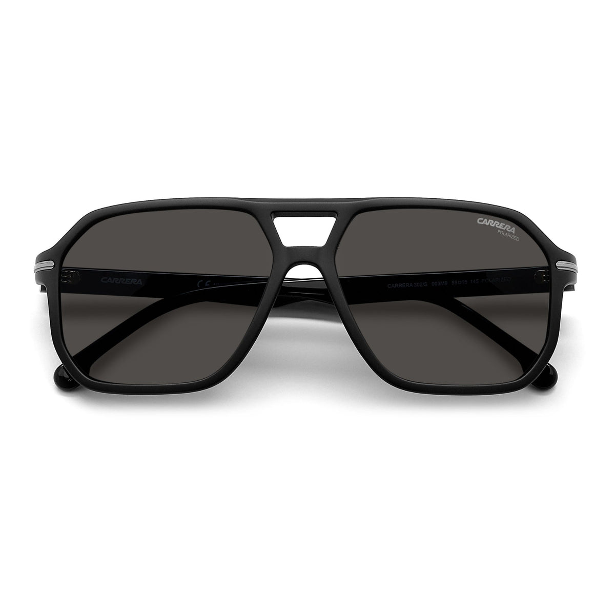 Carrera 302/S 003 Matte Black Polarised Sunglasses
