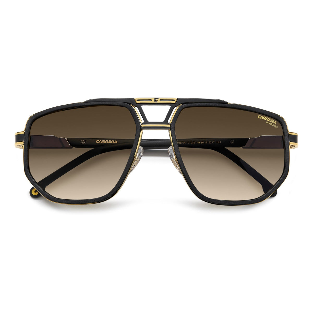 Carrera 1072/S I46 Matte Black Gold Sunglasses