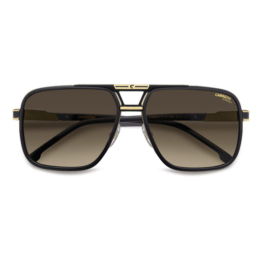 Carrera 1071/S I46 Matte Black Gold Sunglasses