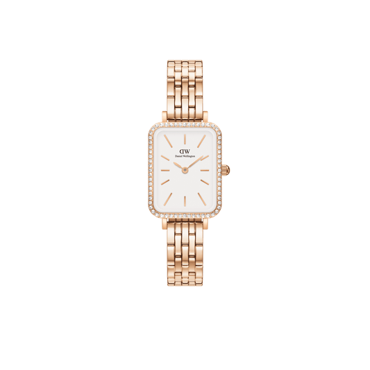 Daniel Wellington Quadro Lumine Bezel 5-Link Melrose DW00100672
