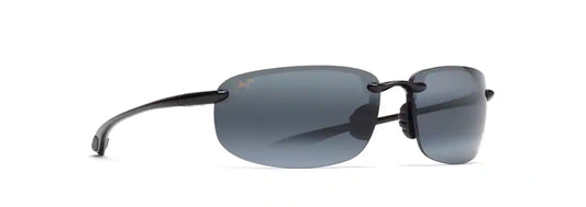 MAUI JIM GRY HOOKIPA GLOSS BLACK  MJ407-02
