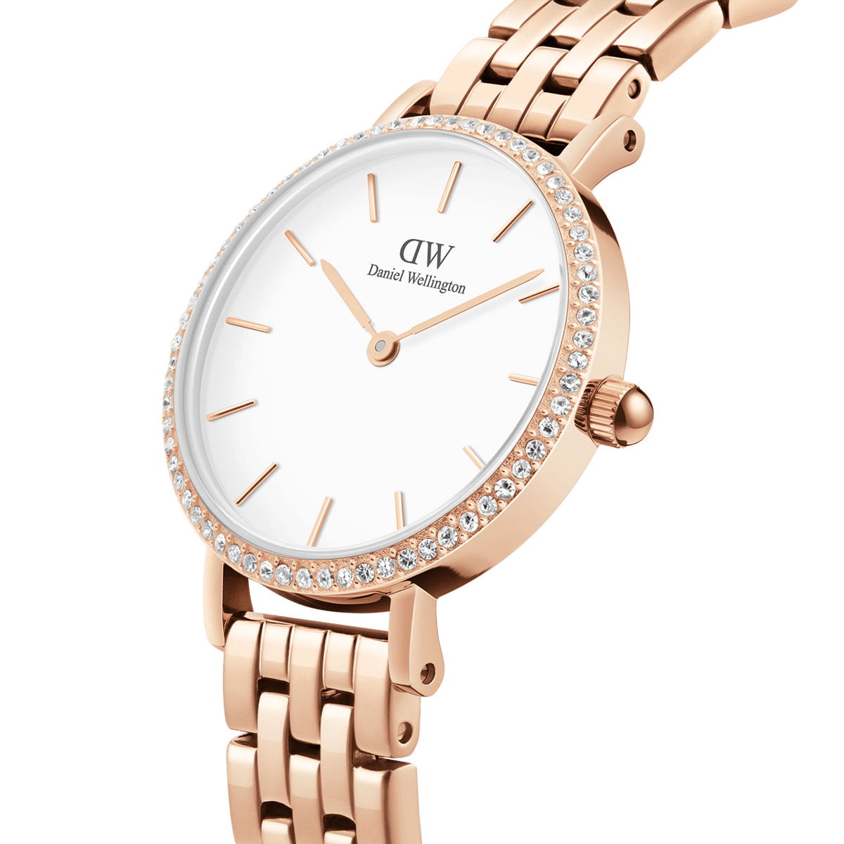 Daniel Wellington Petite Lumine Bezel 5-Link Melrose DW00100666