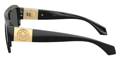 Versace VE4525U GB1/87 black aviator sunglasses – view 3