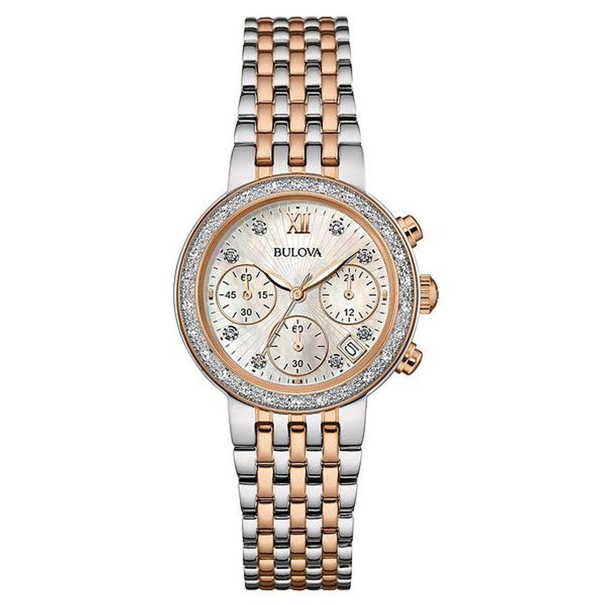 Diamonds Chronograph 98W215 - London Time Watches 