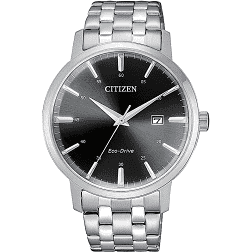 Citizen Eco-Drive BM7460-88E Men's Grey Dial Bracelet Watch