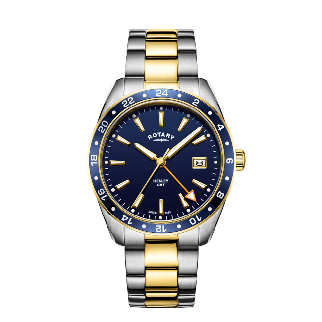 ROTARY GB05296/05 HENLEY GMT